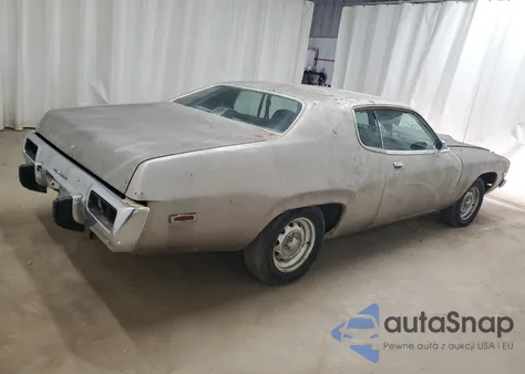 1974 Plymouth Satellite from USA, damaged, VIN RP23G4G208836